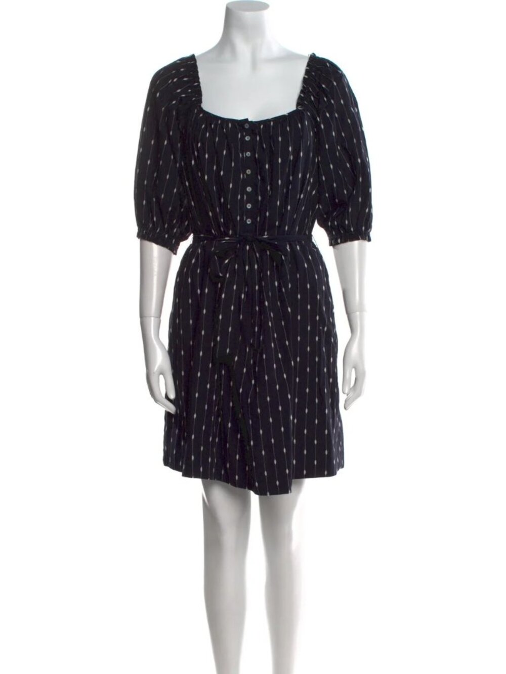 Mother Linen Striped Dress
